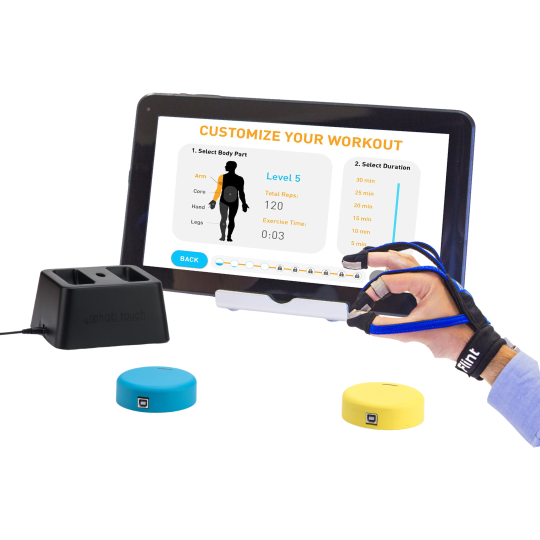 FitMi + MusicGlove + Flint Tablet Home Bundle for PC - Flint Rehab