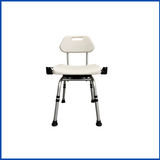 3 Plus Three Premium Bath Chair with 360° Swivel