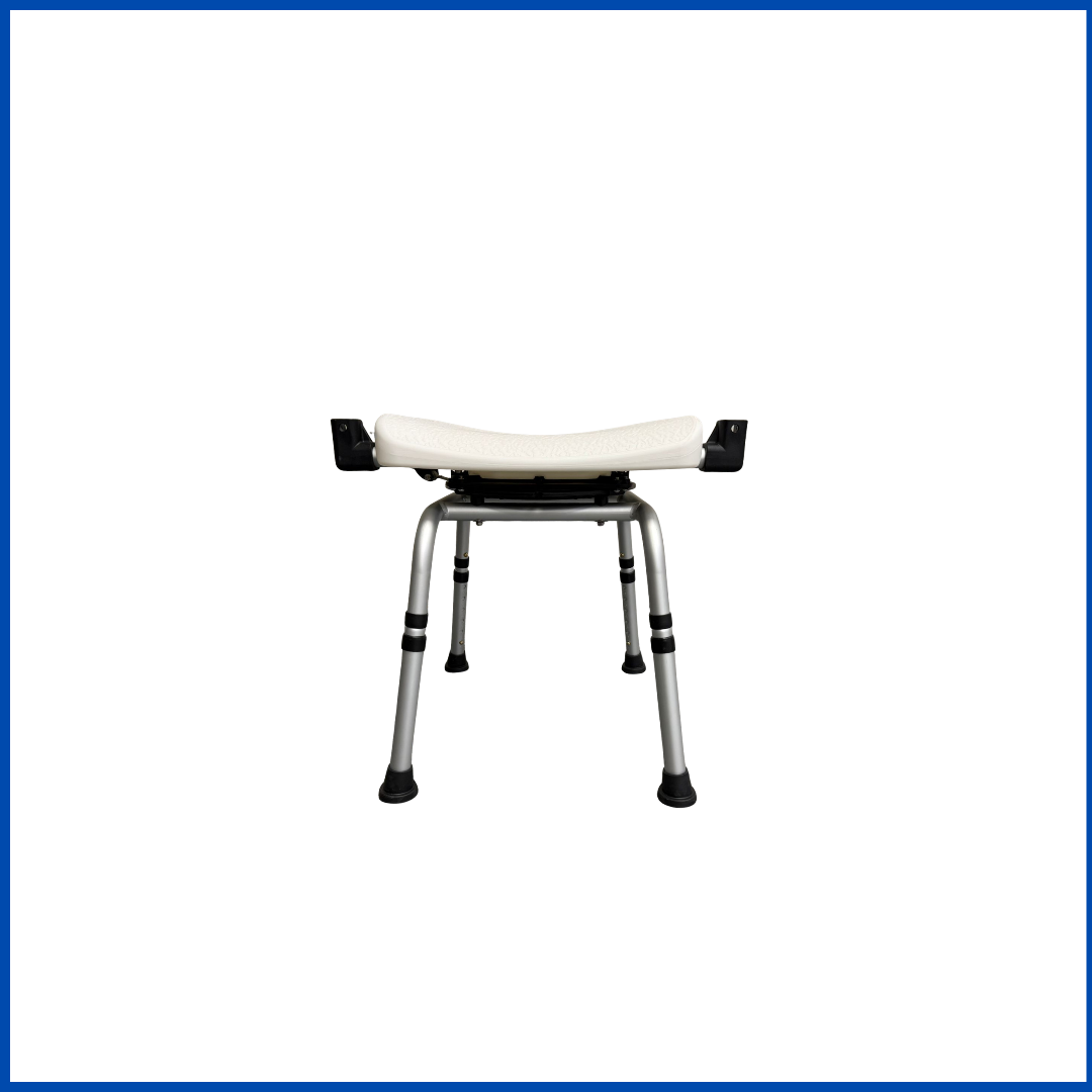 3 Plus Three Premium Bath Chair with 360° Swivel