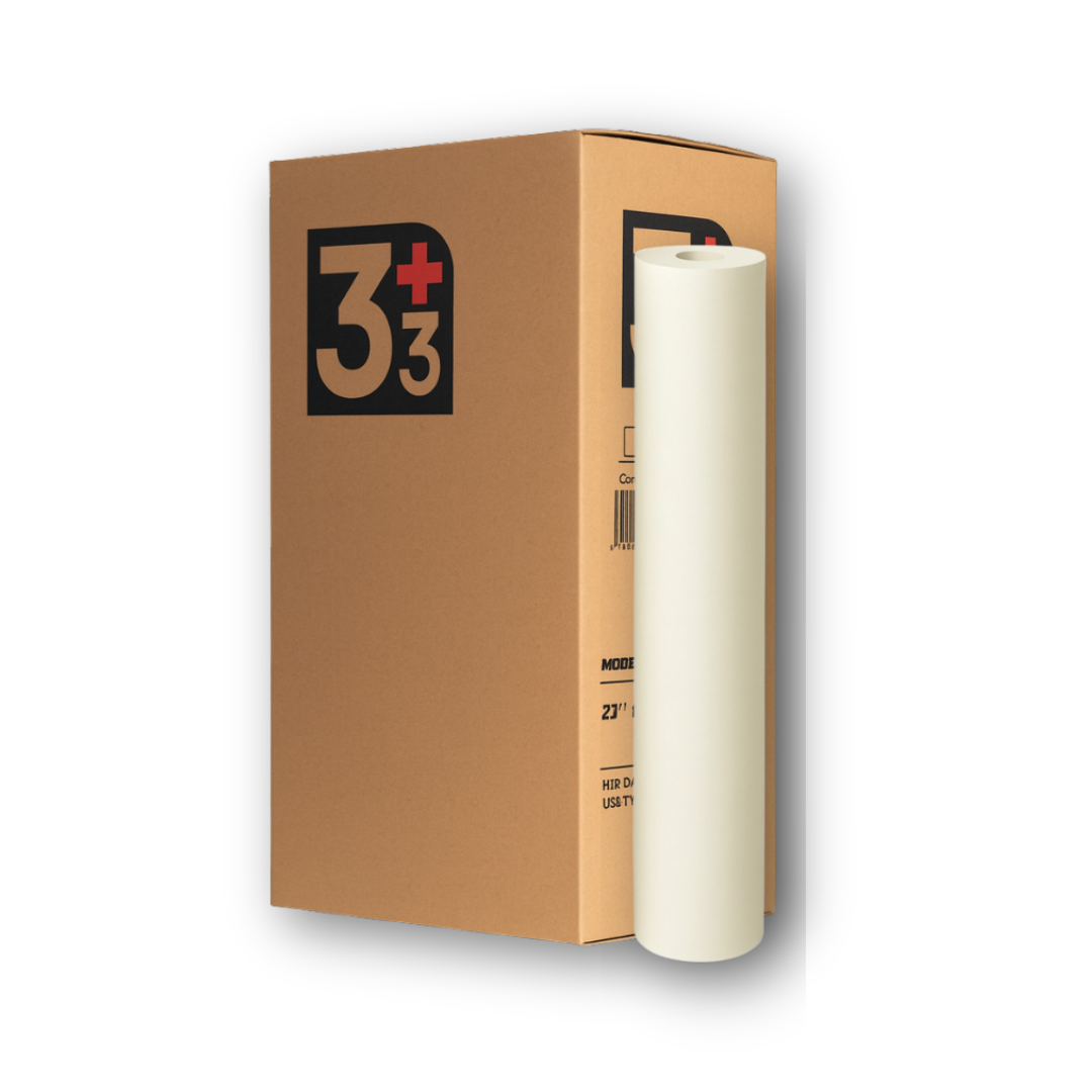 Box of 18" x 250 Ft Premium Smooth Paper Roll for Massage Table (8 Rolls/Box)