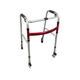 3 Plus Three All-in-one Walker with 1 button easy closure, 360-degree wheels, and dual brake system