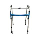 3 Plus Three All-in-one Walker with 1 button easy closure, 360-degree wheels, and dual brake system