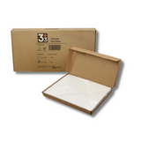 Box of 12" X 24" Smooth Paper Headrest Sheets with "S" Faceslit (1000 Sheets / Box)